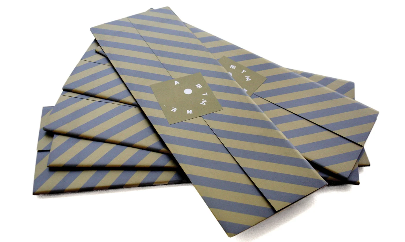 ARTANE Exhibition Invitations - Visual identity and design sample by Ediz Pinar