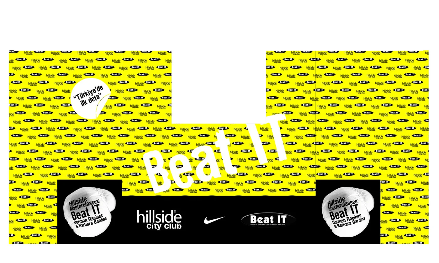 Beat IT Masterclass - Visual identity and design sample by Ediz Pinar