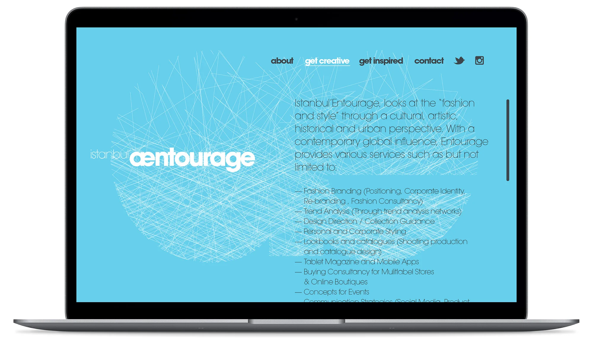 Istanbul Entourage - Visual identity and design sample by Ediz Pinar