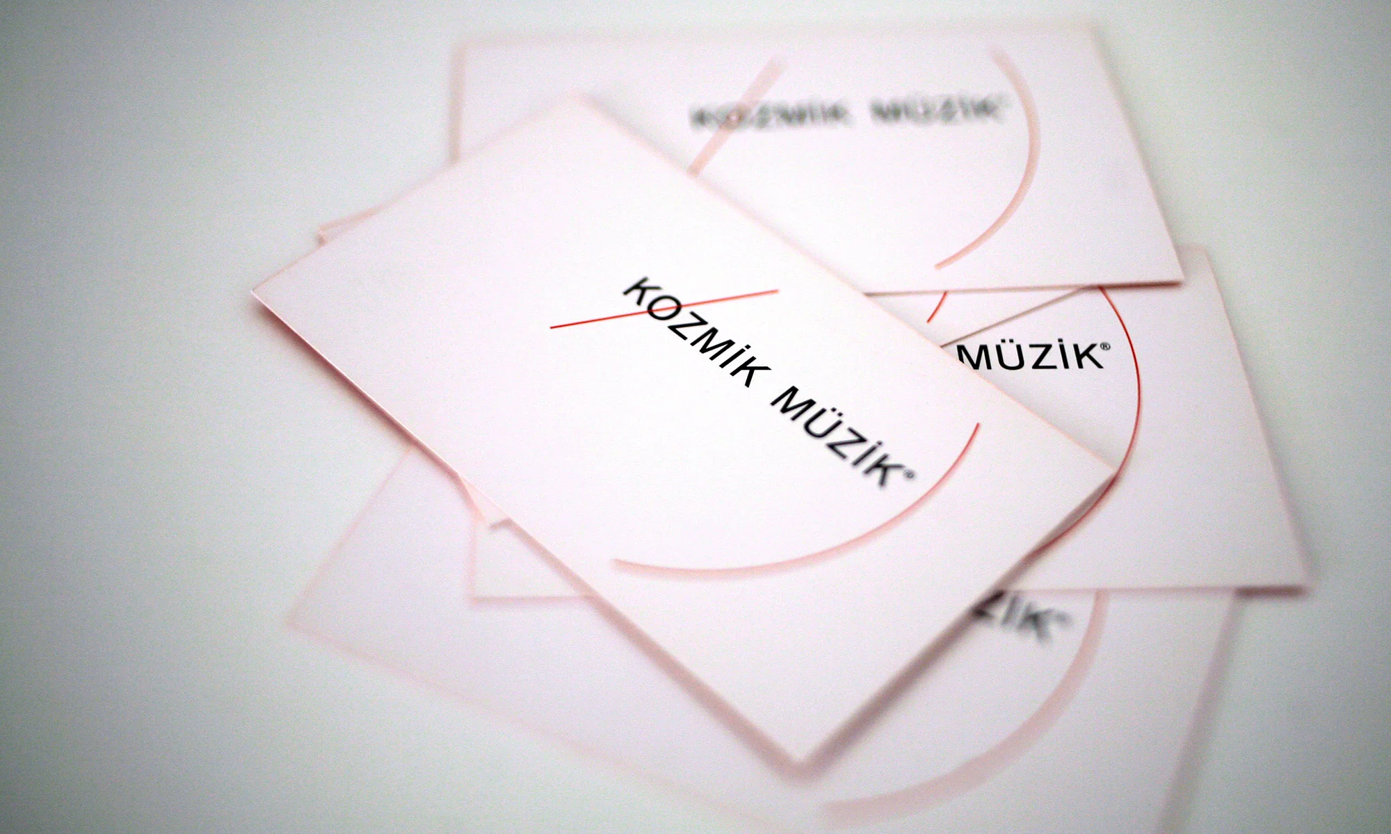 Kozmik Müzik - Visual identity and design sample by Ediz Pinar