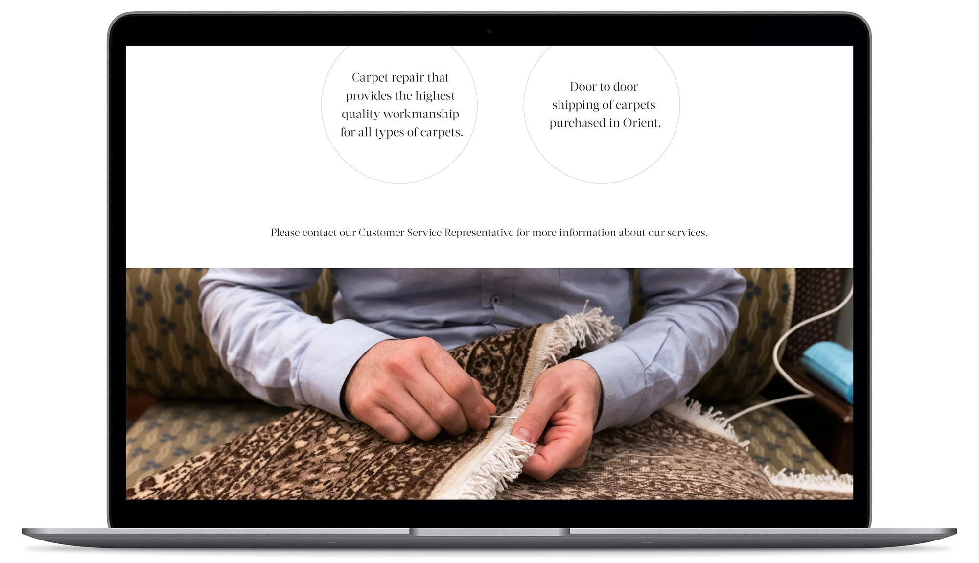 Orient Handmade Carpets - Visual identity and design sample by Ediz Pinar